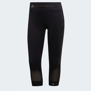 Adidas x Stella McCartney Performance Essentials Training Tights Black Small